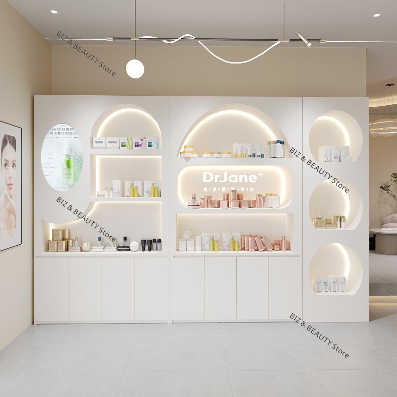 Luxury Skincare Display - خزانة عرض مستحضرات التجميل الفاخرة عالية