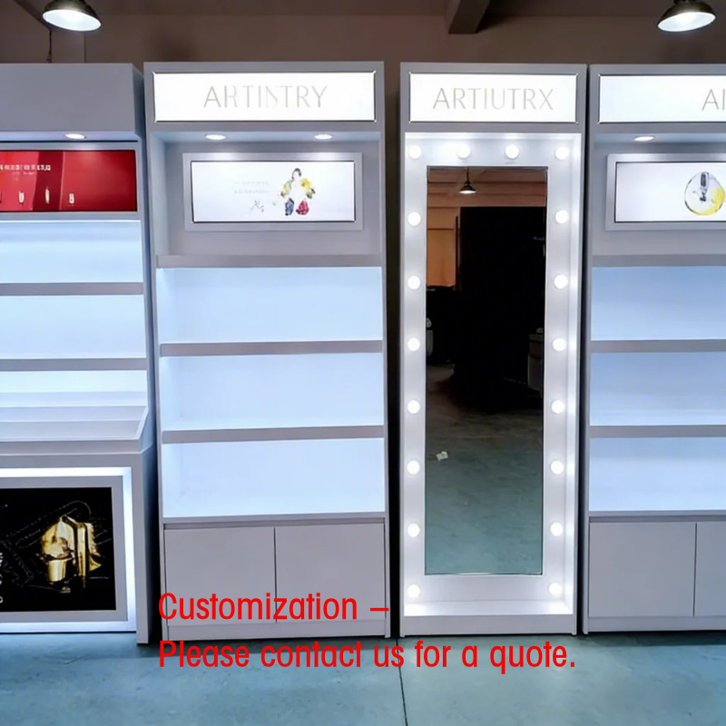 Luxury Skincare Display - خزانة عرض فاخرة مخصصة للعناية بالبشرة