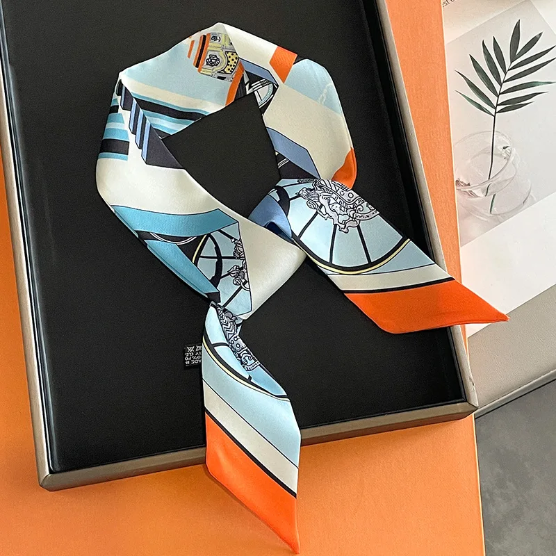 Luxury Skincare Headband - العلامة التجارية الفاخرة حقيبة مطبوعة حزام
