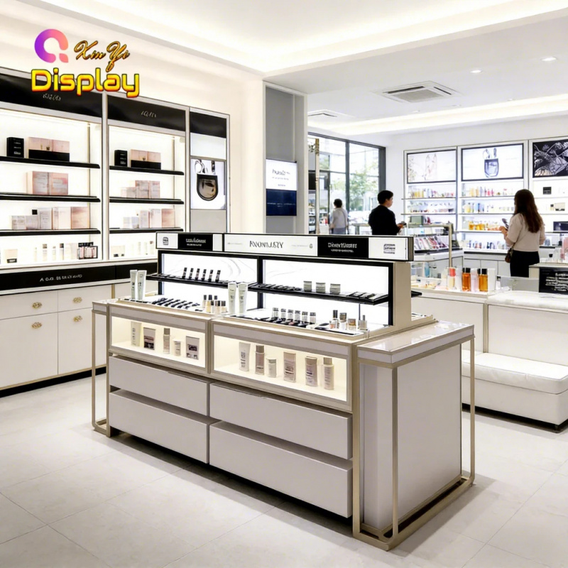 تجهيزات متاجر العناية بالبشرة  - مراجعة Luxury Skincare Display وسعره