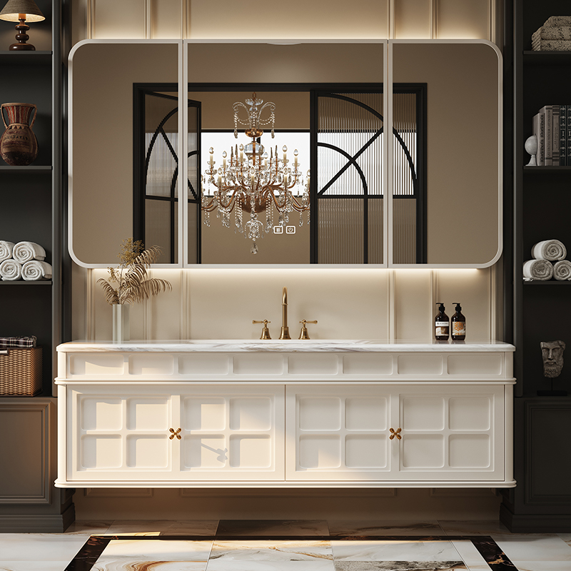 زخارف خزانة الحمام الفرنسية ال - مراجعة Luxury Skincare Display وسعره
