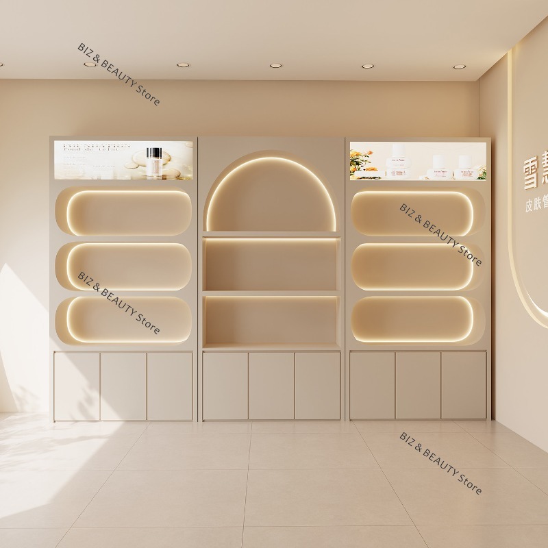 خزانة عرض فاخرة لصالونات التجم - مراجعة High Luxury Skincare وسعره