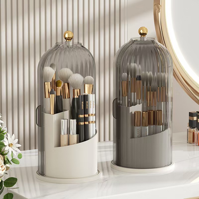 360 °   حامل فرشاة مكياج دوار  - مراجعة Luxury Skincare And Makeup Brands وسعره