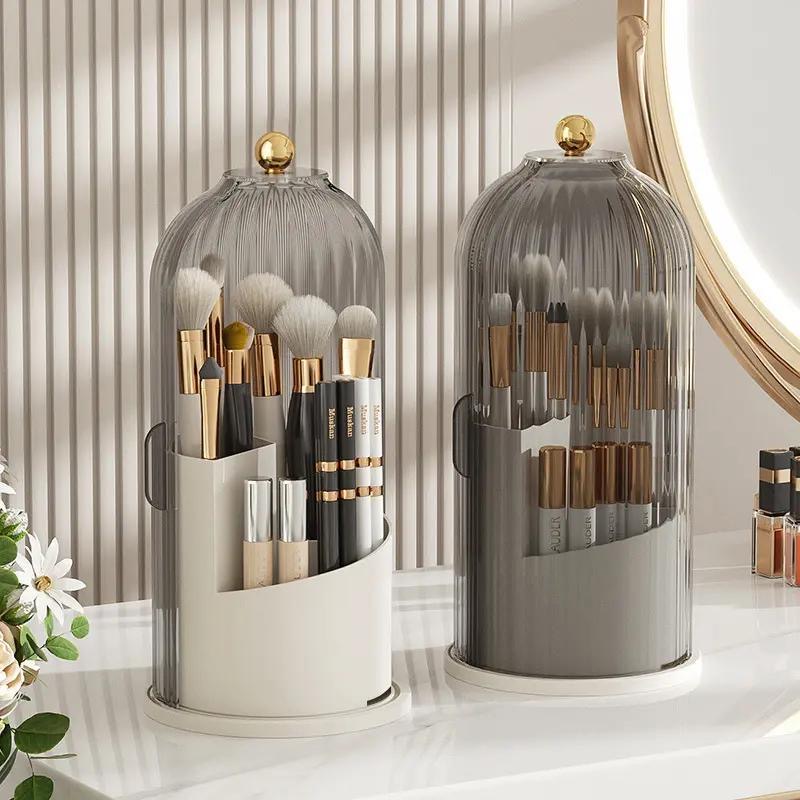 360 °   حامل فرشاة مكياج دوار  - مراجعة Luxury Skincare And Makeup Brands وسعره
