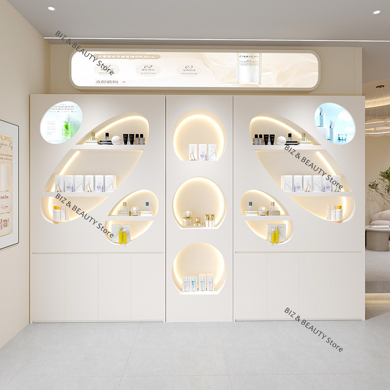 خزانة عرض لصالون التجميل بطلاء - مراجعة High Luxury Skincare وسعره